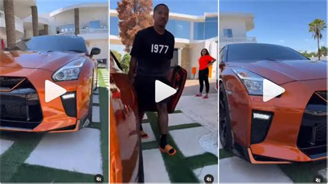Watch Andile Mpisane Flaunts R Million Luxury Sports Car For Summer
