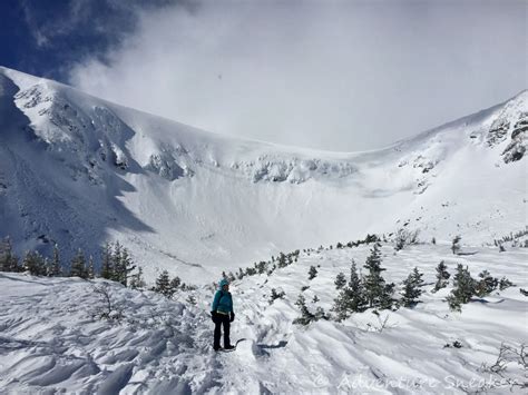 Hike Up The Tuckerman Ravine Trail Mount Washington Winter In New