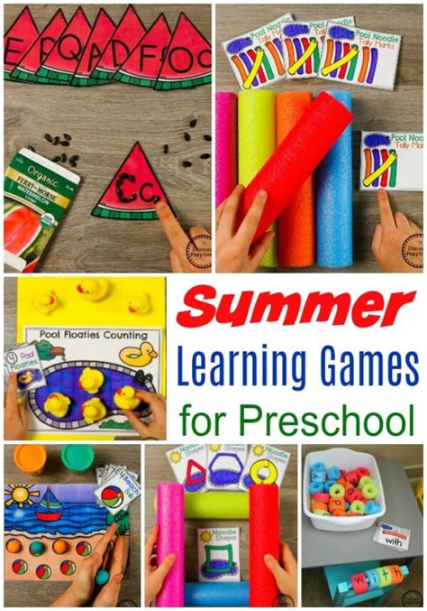 Summer Preschool Planning Playtime