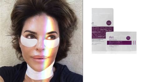 Lisa Rinnas Eye And Neck Patches On Instagram Lisa Rinna Beverly