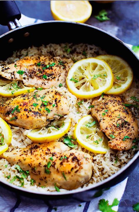 The chicken is baked in the oven over a bed of pepper rice seasoned with tons of italian spices and more smoked paprika! 12 Easy Ideas For One-Pot Chicken Dinners