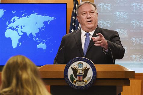 Secretary Michael R Pompeo At A Press Availability United States