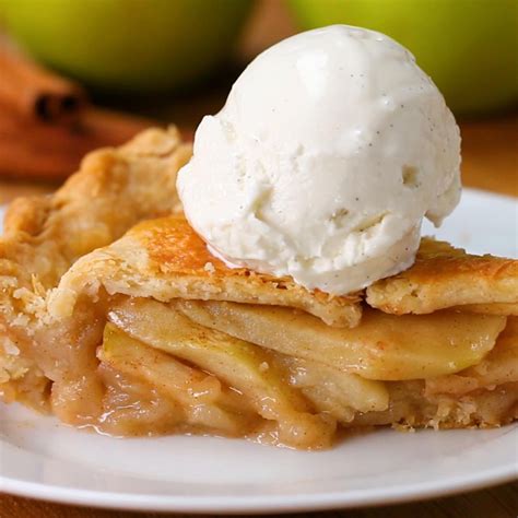This recipe guarantees pie with perfectly cooked (not mushy) apples surrounded by a thickened and gently spiced sauce all baked inside a flaky, golden brown crust. Apple Pie from Scratch Recipe by Tasty | T. Taylor | Copy Me That