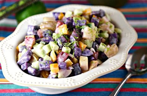 Rainbow Lime Potato Salad Life Love And Good Food