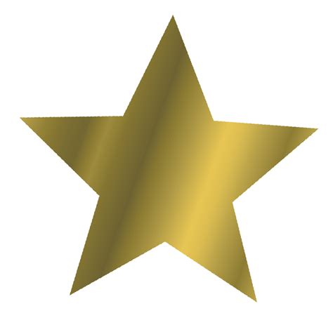 Free Gold Star Clipart Pictures Clipartix