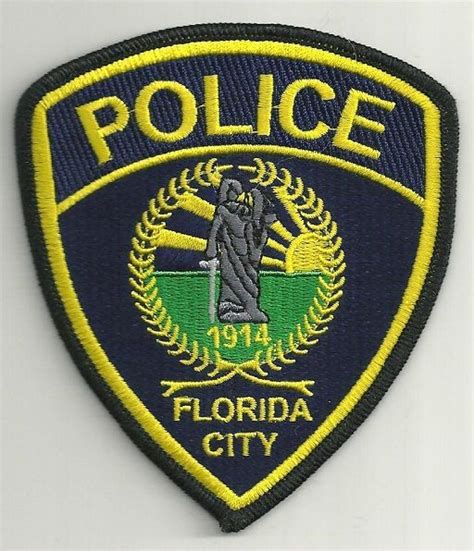 Florida City Pd Fl Police Patches Police Police Badge