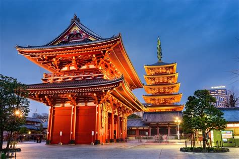 Famous Temples In Tokyo