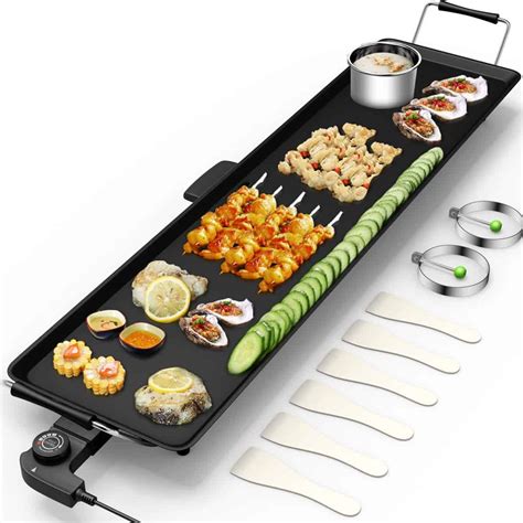 11 Teppanyaki Grills For Your Home Review Electric Tabletop And More