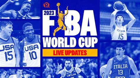 Highlights Fiba World Cup 2023 August 27 Games