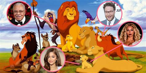 Heres Whos Been Cast In The Lion King Live Action Remake So Far