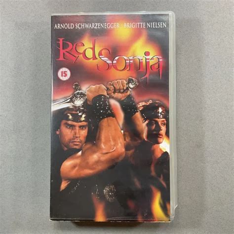 Red Sonja Vhs Video Tape Arnold Schwarzenegger Brigitte Nielsen £4