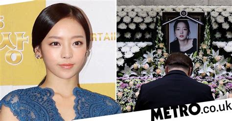 Goo Hara Dead Star S Final Resting Place Revealed For Grieving Fans Metro News