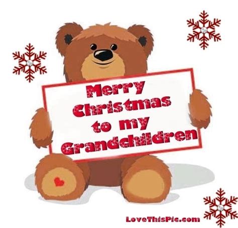 Merry Christmas To My Grandchildren Pictures Photos And Images For