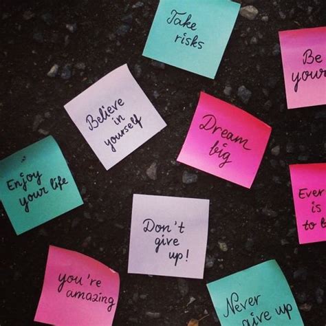 Post These Tiny Notes For Immense Inspiration Sticky Notes Quotes
