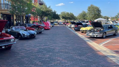 Looking At Classic Cars In Downtown Eustis Florida Fun Car Show In Eustis Florida Youtube