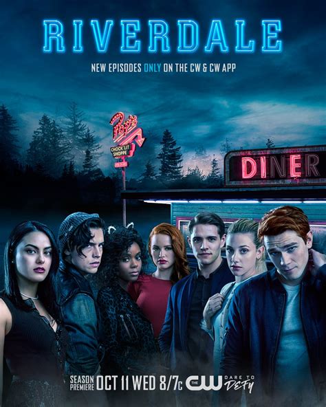 Riverdale cartaz da ª temporada reúne elenco em frente à lanchonete Minha Série