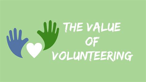 The Value Of Volunteering Poolesville Seniors