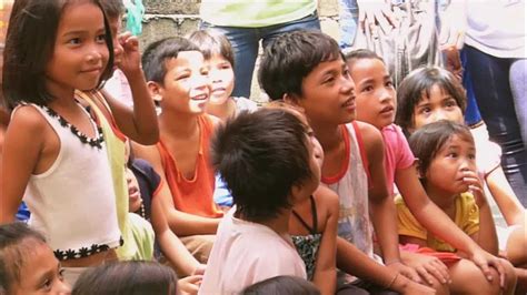 Philippine Childrens Monsoon Smiles Tondo Feeding Program Youtube