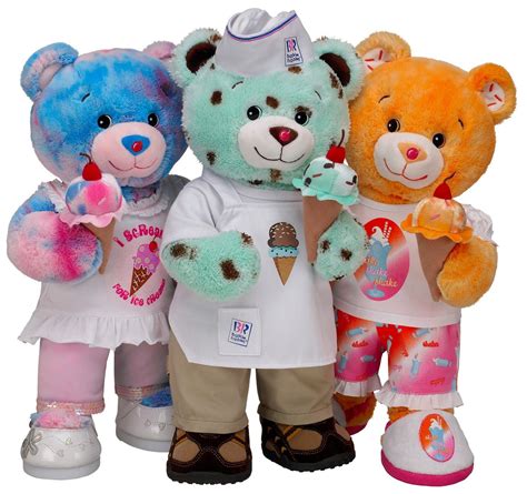 build a bear mommy new bears at build a bear these come with ice cream 곰돌이 인형 곰인형 빈티지 인형