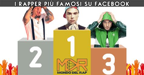 Rapper italiani con più fans su Facebook classifica sempre aggiornata
