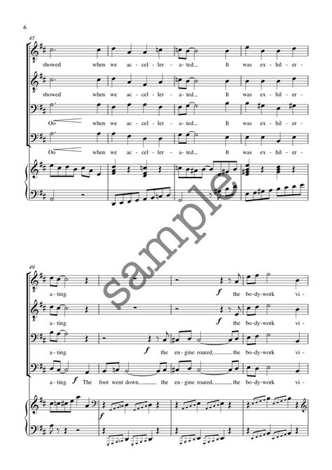 Bellow is only partial preview of an exciting trip piano solo sheet music, we give you 1 pages music notes preview that you can try for free. Travel in Style - TTBB - Alan Simmons Music - Choral Sheet Music for Choirs & Schools