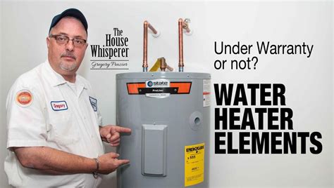 Carbon monoxide alarms or detectors these are the most common type of carbon monoxide devices. What Are Water Heater Elements And Are They Covered Under ...