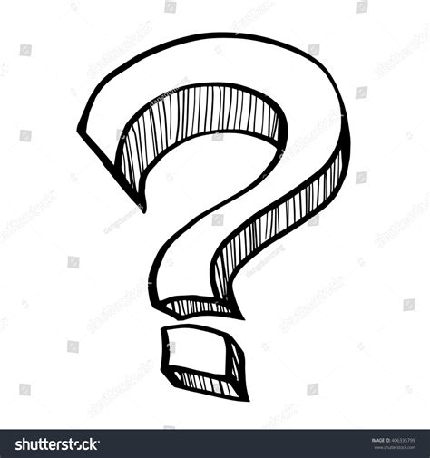Learn how to draw question mark pictures using these outlines or print just for coloring. Question Mark Symbol Isolated On White Background ...