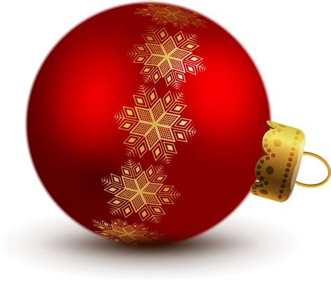 Red Christmas Ornaments Png Transparent Image Png Mart