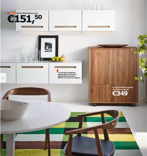 A large white fluorescent light placed right above the center table brightens up the entire room. archiLAURA Home Design: Catalogo Ikea 2015: selezione 3 ...