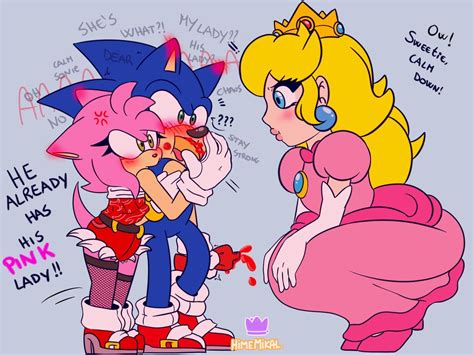 Artist Himemikal Sonic Fan Characters Sonic Funny Sonic And Amy