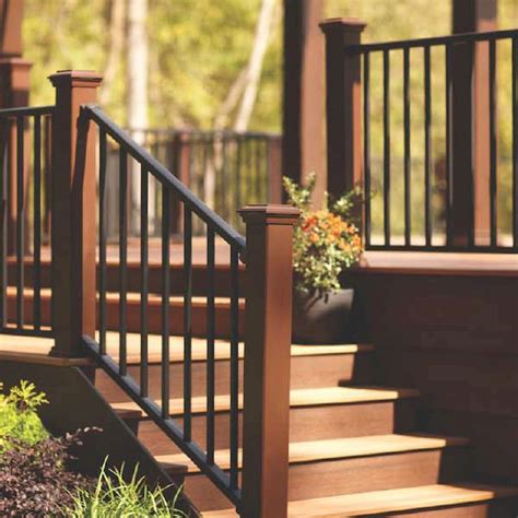50 Deck Railing Ideas For Your Home 41 Outdoor Stair Railing Deck