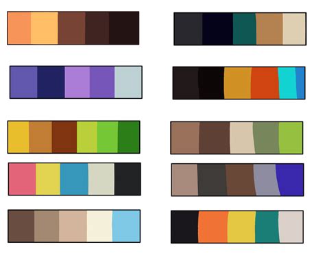 Ftuf2u Color Palettes By Dawnspark 15 On Deviantart