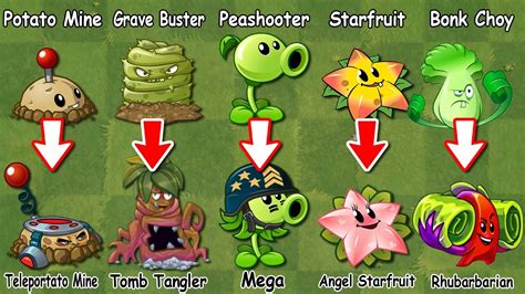 Pvz 2 New Evolution Plants In The Game Plants Vs Zombies 2 Noob Pro