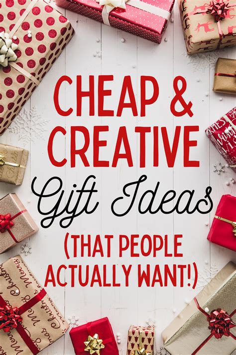 Cheap Creative Gift Ideas Under That People Actually Want Easy Christmas Gifts