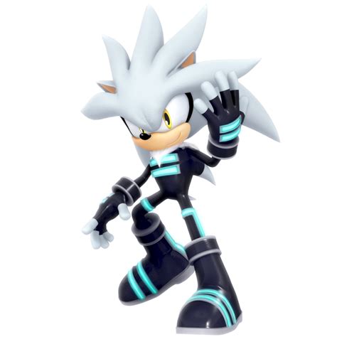 Silver The Hedgehog Racesuit Outfit Render By Nibroc Rockdeviantart