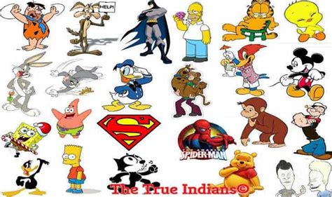 Top 20 List Of Most Famous Cartoon Characters Famous