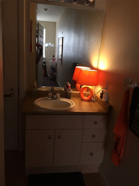 Osu Okstate Oklahoma State University Dorm Village E Single Room Sink