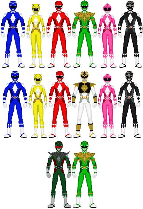 Power Rangers N Verse Mighty Morphin S2 By Exguardian On Deviantart