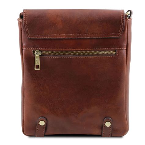 Leather Crossbody Shoulder Bag Roby Domini Leather