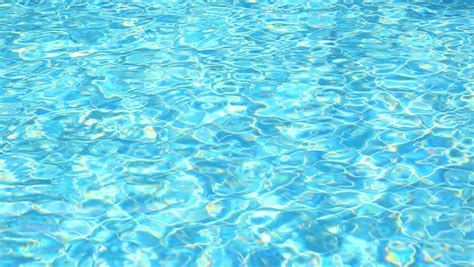 Clear Water In The Real Swimming Pool Stock Footage Video