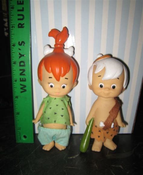 Vintage Pebbles And Bam Bam 1990 Flintstone Dolls By Etsy Pebbles