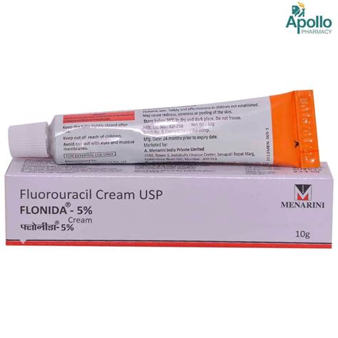Flonida Fluorouracil 5 Ww Floninda 5 Cream 10 G Prescription At
