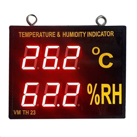 Wall Mounted Digital Temperature And Humidity Indicator Usage Commercial At Best Price In