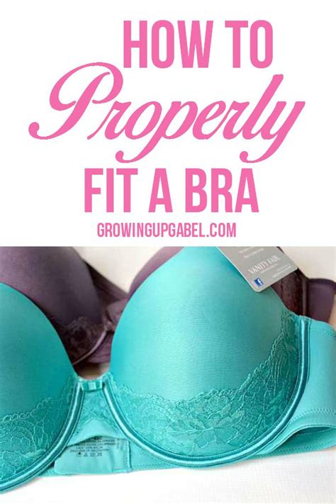 How To Fit A Bra