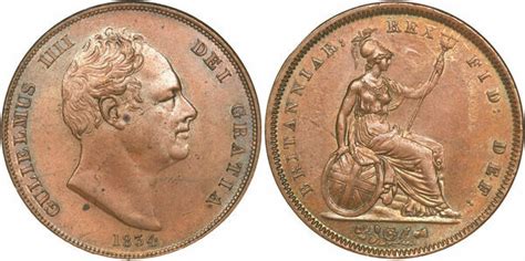 1 Penny William Iv United Kingdom Numista
