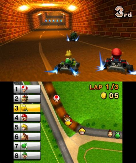 Mario Kart 7 3ds Screenshots