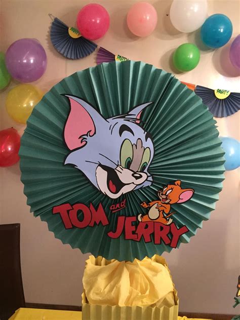 tom and jerry theme birthday party