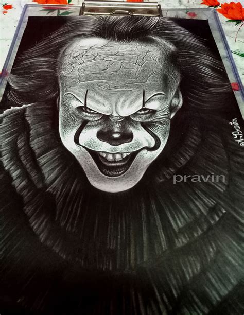 Pennywise Pencil Drawing On Behance