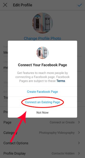How To Link Your Instagram Account And Facebook Page