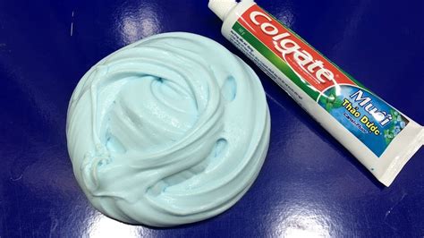Diy Toothpaste Fluffy Slime No Shaving Cream No Glue No Borax Satisfying Slime Video Youtube